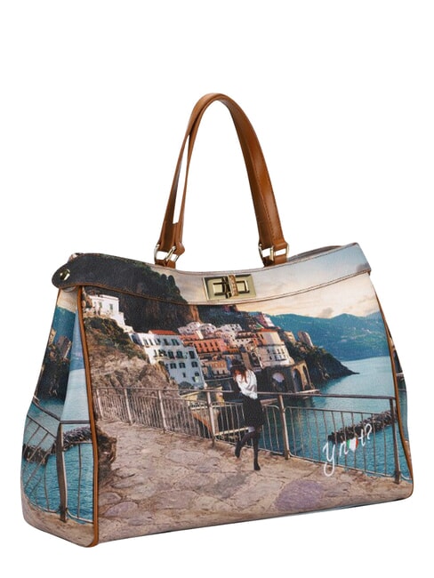 YESBAG Bolso de hombro XL costa invernal - Bolsos Mujer