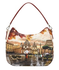 YNOT YESBAG El bolso de hombro Roma lloviendo - Bolsos Mujer - 2