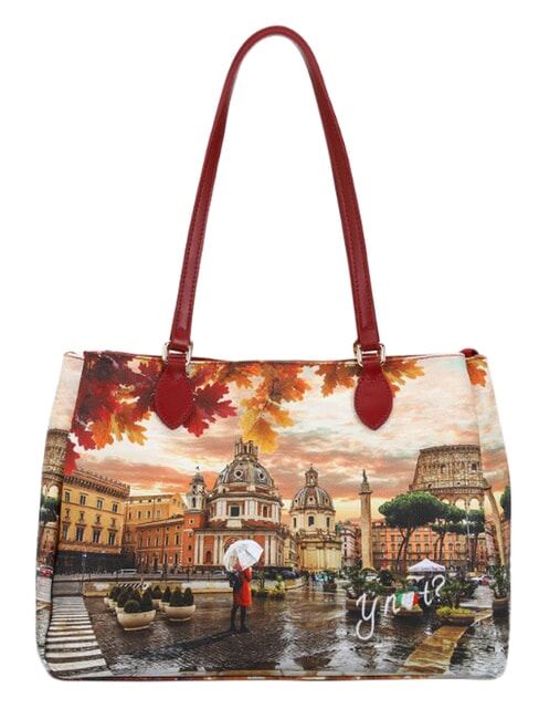 YESBAG Bolso de hombro M Roma lloviendo - Bolsos Mujer