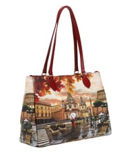 YNOT YESBAG Bolso de hombro M Roma lloviendo - Bolsos Mujer - 3