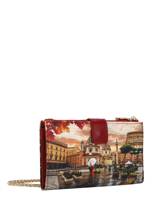 YESBAG Cartera de mano con correa para el hombro Roma lloviendo - Bolsos Mujer