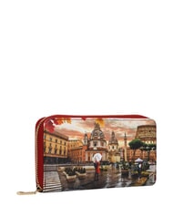 YNOT YESBAG Cartera grande con cremallera. Roma lloviendo - Carteras Mujer - 2
