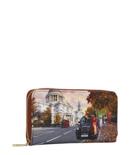 YNOT YESBAG Cartera grande con cremallera. Turista de Londres - Carteras Mujer - 2