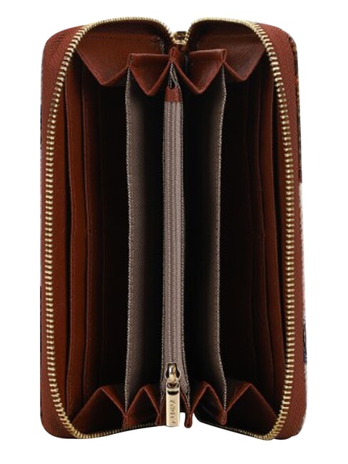 YESBAG Cartera grande con cremallera. Turista de Londres - Carteras Mujer