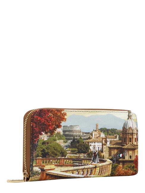 YESBAG Cartera grande con cremallera. paisaje de Roma - Carteras Mujer