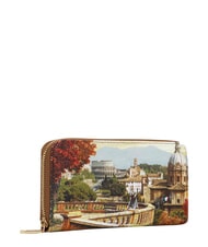 YNOT YESBAG Cartera grande con cremallera. paisaje de Roma - Carteras Mujer - 2