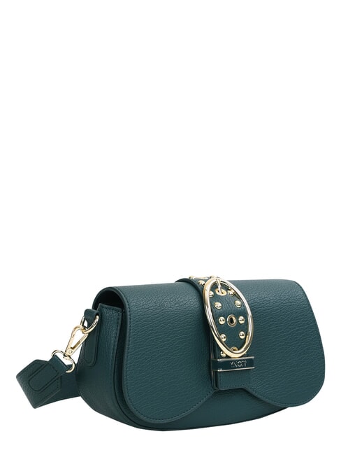 ROCKER Bolso de hombro con hebilla y tachuelas bosque - Bolsos Mujer