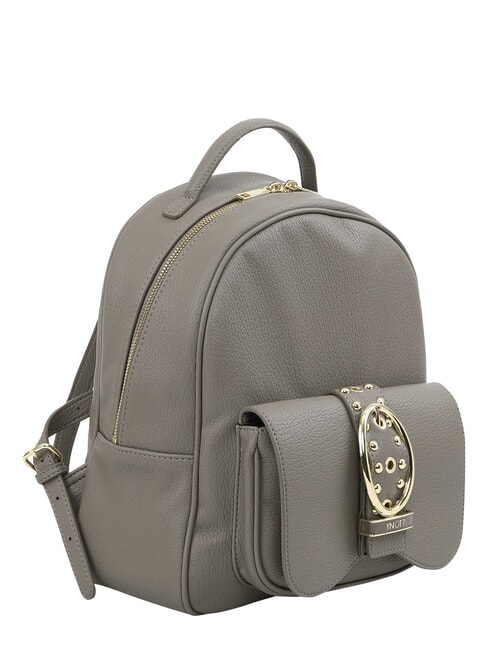 ROCKER Mochila con hebilla y tachuelas gris pardo - Bolsos Mujer