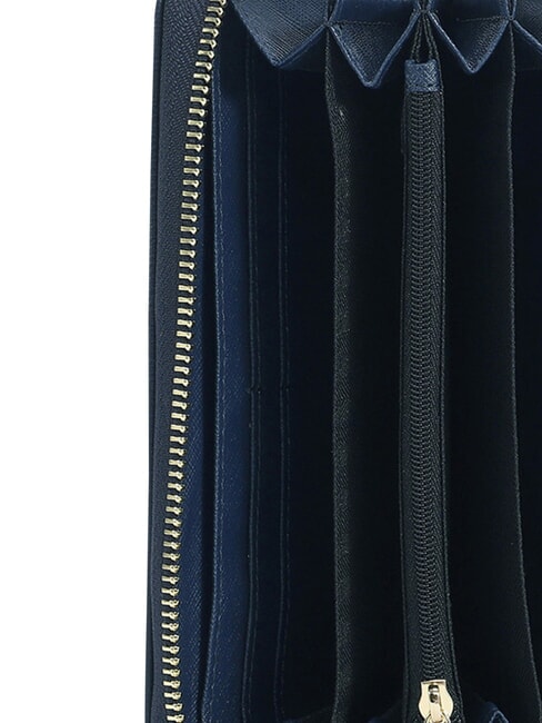 LOVERS Cartera grande con cremallera. Armada - Carteras Mujer