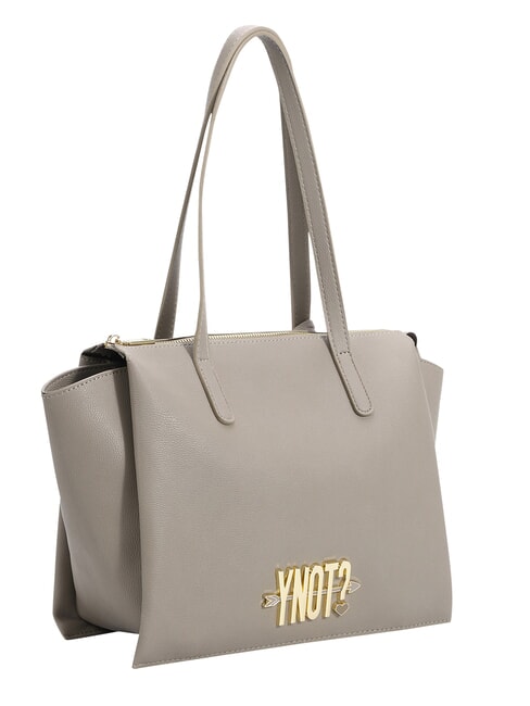 LOVERS Bolso de compras de hombro gris pardo - Bolsos Mujer