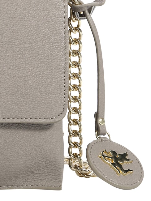 LOVERS Bolso de hombro cuadrado gris pardo - Bolsos Mujer