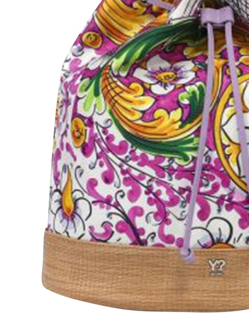 ORTIGIA Bolso cubo lila - Bolsos Mujer