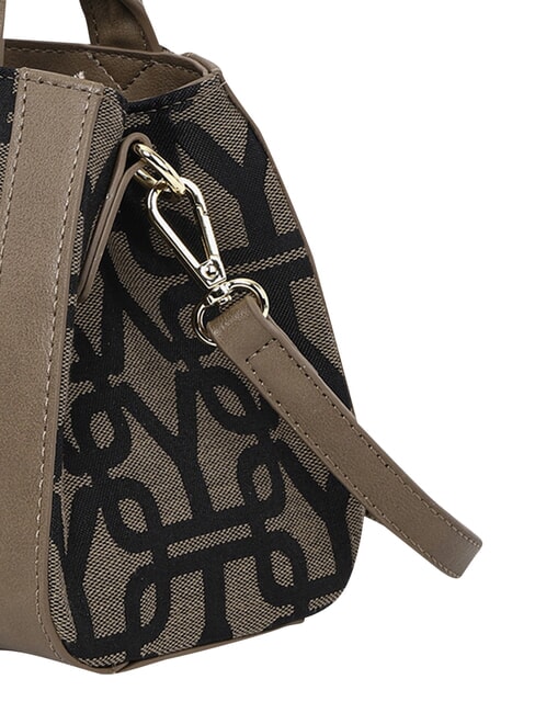 GRACE Bolso de mano con correa para el hombro. BROWN - Bolsos Mujer