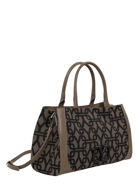 GRACE Bolso de mano L, con correa para el hombro BROWN - Bolsos Mujer