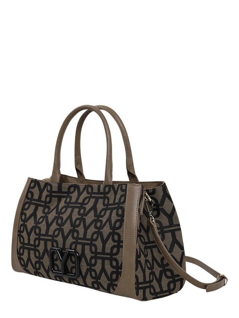 GRACE Bolso de mano L, con correa para el hombro BROWN - Bolsos Mujer
