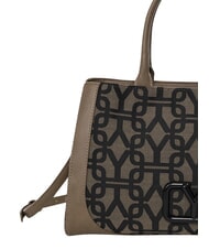 YNOT GRACE Bolso de mano L, con correa para el hombro BROWN - Bolsos Mujer - 5