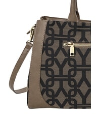 YNOT GRACE Bolso de mano L, con correa para el hombro BROWN - Bolsos Mujer - 6