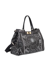 YNOT FASHIONOPOLY Bolso de mano con correa para el hombro. NEGRO - Bolsos Mujer - 3
