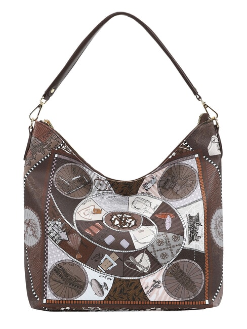 FASHIONOPOLY Bolso de hombro chocolate - Bolsos Mujer