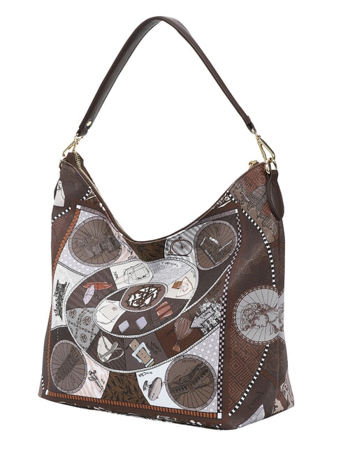 FASHIONOPOLY Bolso de hombro chocolate - Bolsos Mujer
