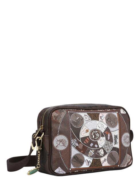 FASHIONOPOLY Bolso de hombro para c&aacute;mara chocolate - Bolsos Mujer