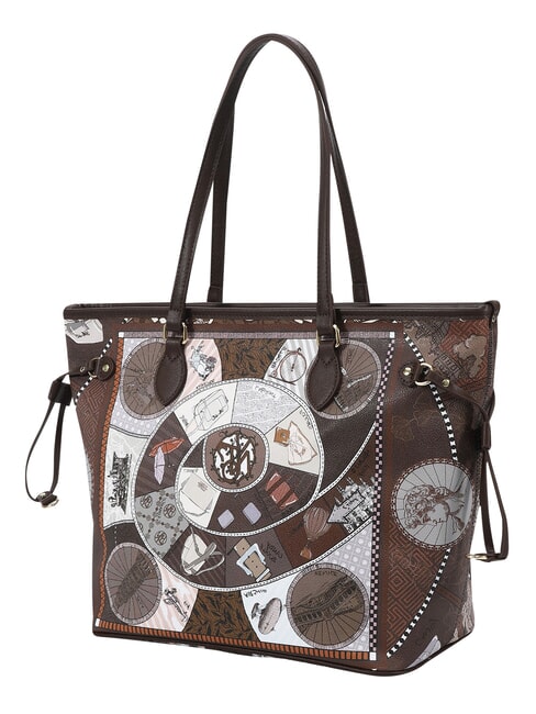 FASHIONOPOLY Bolsa de compras, bolso de hombro chocolate - Bolsos Mujer