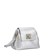 YNOT CRACKLE Minibolso de hombro SILVER - Bolsos Mujer - 3