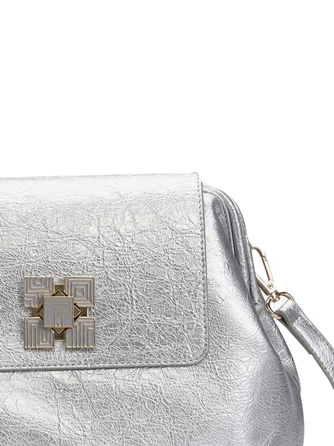 CRACKLE Bolso de hombro SILVER - Bolsos Mujer