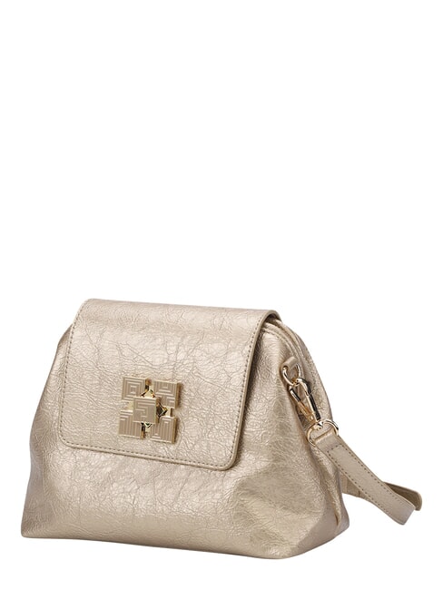 CRACKLE Minibolso de hombro oro claro - Bolsos Mujer