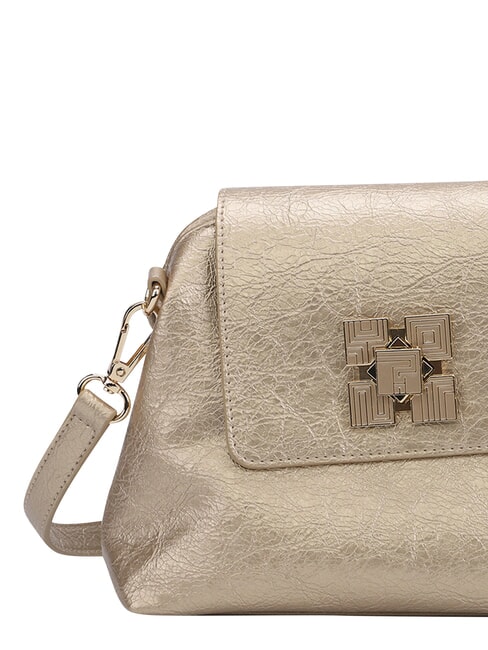 CRACKLE Minibolso de hombro oro claro - Bolsos Mujer