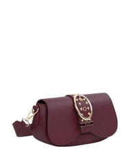 YNOT ROCKER Bolso de hombro con hebilla y tachuelas vino - Bolsos Mujer - 2