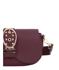 YNOT ROCKER Bolso de hombro con hebilla y tachuelas vino - Bolsos Mujer - 4