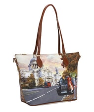 YNOT YESBAG Bolso de compras mediano de hombro Turista de Londres - Bolsos Mujer - 2