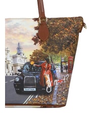 YNOT YESBAG Bolso de compras mediano de hombro Turista de Londres - Bolsos Mujer - 3