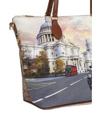 YNOT YESBAG Bolso de compras mediano de hombro Turista de Londres - Bolsos Mujer - 4