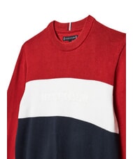 TOMMY HILFIGER TH Jersey de cuello redondo de algod&oacute;n bloque de color rwb - Camiseta ni&ntilde;o - 3