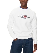 TOMMY HILFIGER TH Camisa de entrenamiento blanco - Sudaderas - 3