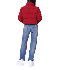 TOMMY HILFIGER TH JEANS Chaqueta corta de plumas rojo regata - Chaquetas de plumas de mujer - 2