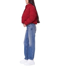 TOMMY HILFIGER TH JEANS Chaqueta corta de plumas rojo regata - Chaquetas de plumas de mujer - 3