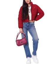 TOMMY HILFIGER TH JEANS Chaqueta corta de plumas rojo regata - Chaquetas de plumas de mujer - 4