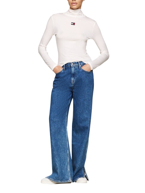 TH JEANS Camiseta de manga larga blanco antiguo - camiseta