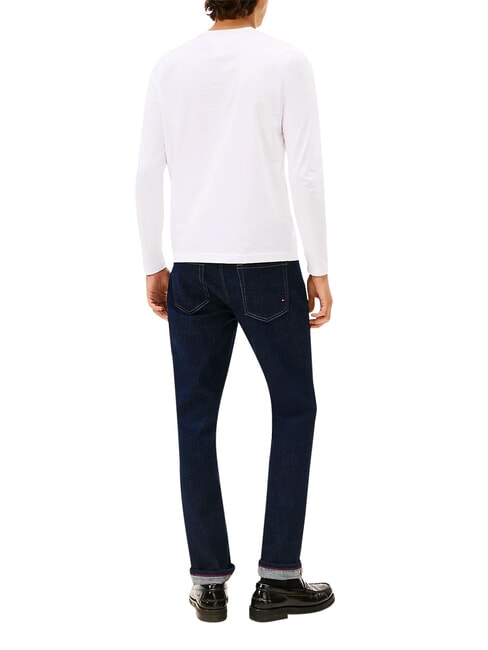 TH Camiseta de manga larga blanco - Su&eacute;teres de los hombres