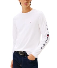 TOMMY HILFIGER TH Camiseta de manga larga blanco - Su&eacute;teres de los hombres - 4