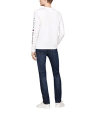 TOMMY HILFIGER TH Camiseta de manga larga blanco - Su&eacute;teres de los hombres - 5