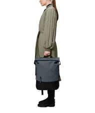RAINS TRAIL ROLLTOP Mochila para port&aacute;til de 13" laguna - Mochilas Escuela & Tiempo Libre - 2