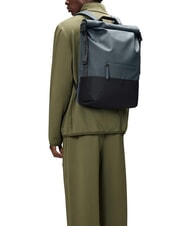 RAINS TRAIL ROLLTOP Mochila para port&aacute;til de 13" laguna - Mochilas Escuela & Tiempo Libre - 3