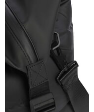 RAINS PUFFER MIX WEEKEND Bolsa de lona con correa para el hombro negro - Bolsas de viaje - 5