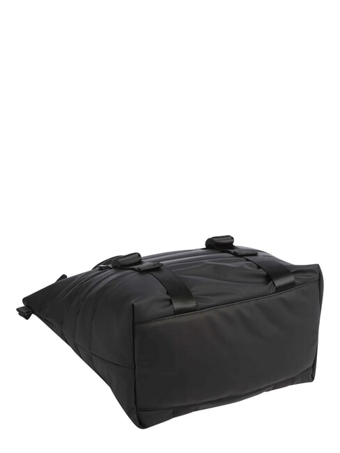 PUFFER Bolso de hombro tipo shopper, con correa para el hombro. negro - Bolsos Mujer