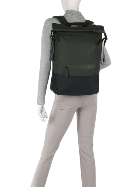 TRAIL ROLLTOP Mochila para port&aacute;til de 13" verde - Mochilas Escuela & Tiempo Libre