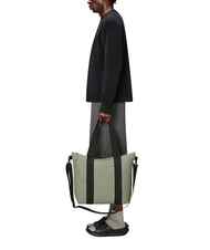 RAINS TOTE BAG MINI Bolsa impermeable deriva - Bolsos Mujer - 3